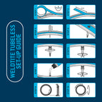 Weldtite Tubeless Valve Kit (2 x 55mm Presta)
