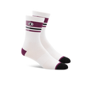 Crankbrothers Icon MTB Socks - White/Purple; LG/XL