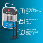Weldtite Tubeless Valve Kit (2 x 55mm Presta)