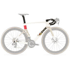 Cinelli Aeroscoop Coral White Frameset