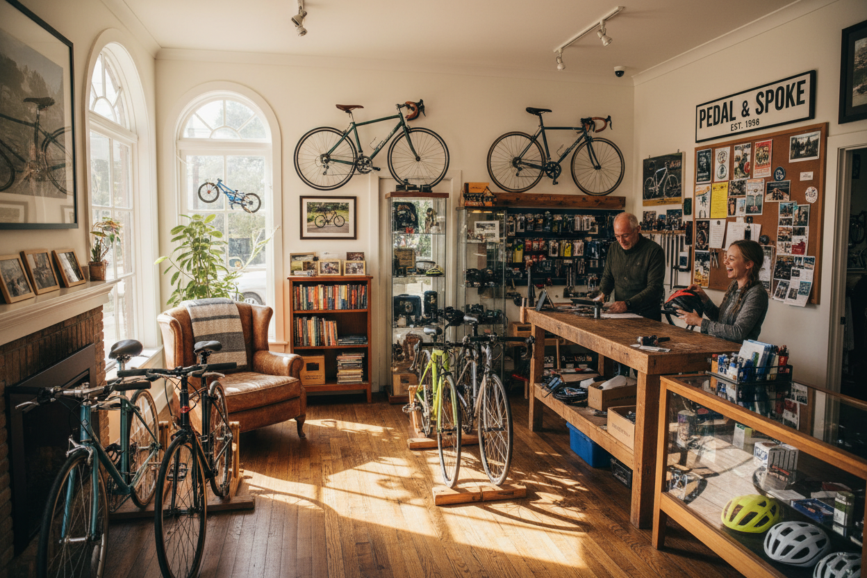 Shifnal Cycles small family business